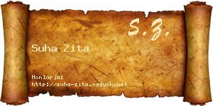 Suha Zita névjegykártya